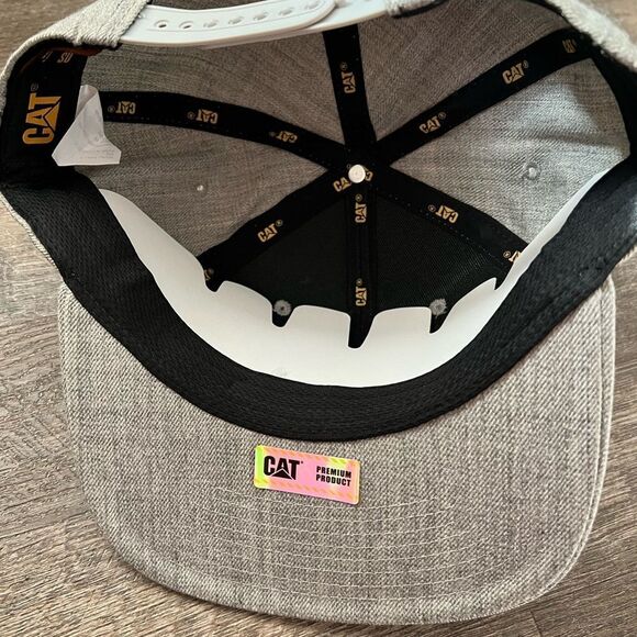 CAT Caterpillar Sheridan Flat Bill Hat - Picture 5 of 5